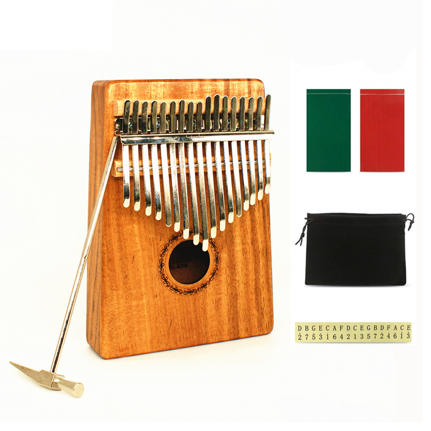 Musical Instrument Marimba - Калимба JDR 17-клавишная из красного дерева,