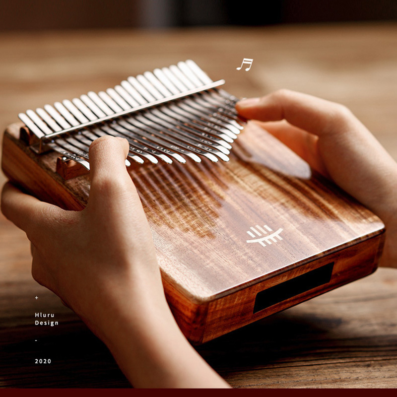 Musical Instrument Kalimba - 17 клавиш с отверстием, 21 клавиша,