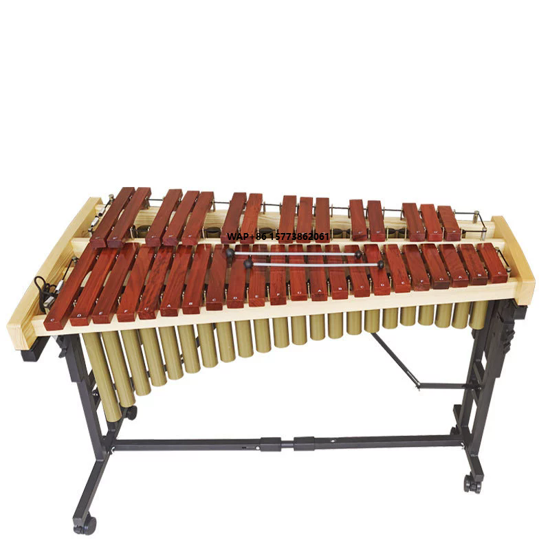Musical Instrument Marimba - 37-тональный металлический ксилофон с полкой, музыкальные