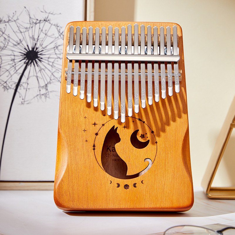 Musical Instrument Kalimba - 17-клавишная калимба с градиентным цветом, пианино