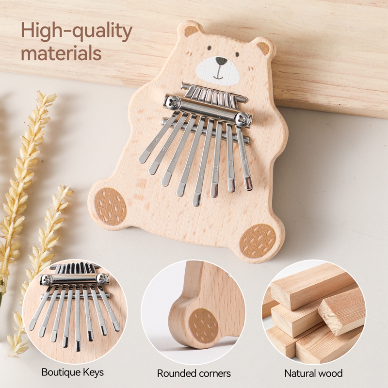 Musical Instrument Marimba - Игрушки Монтессори: Мини-калимба, изысканное пальчиковое пианино,