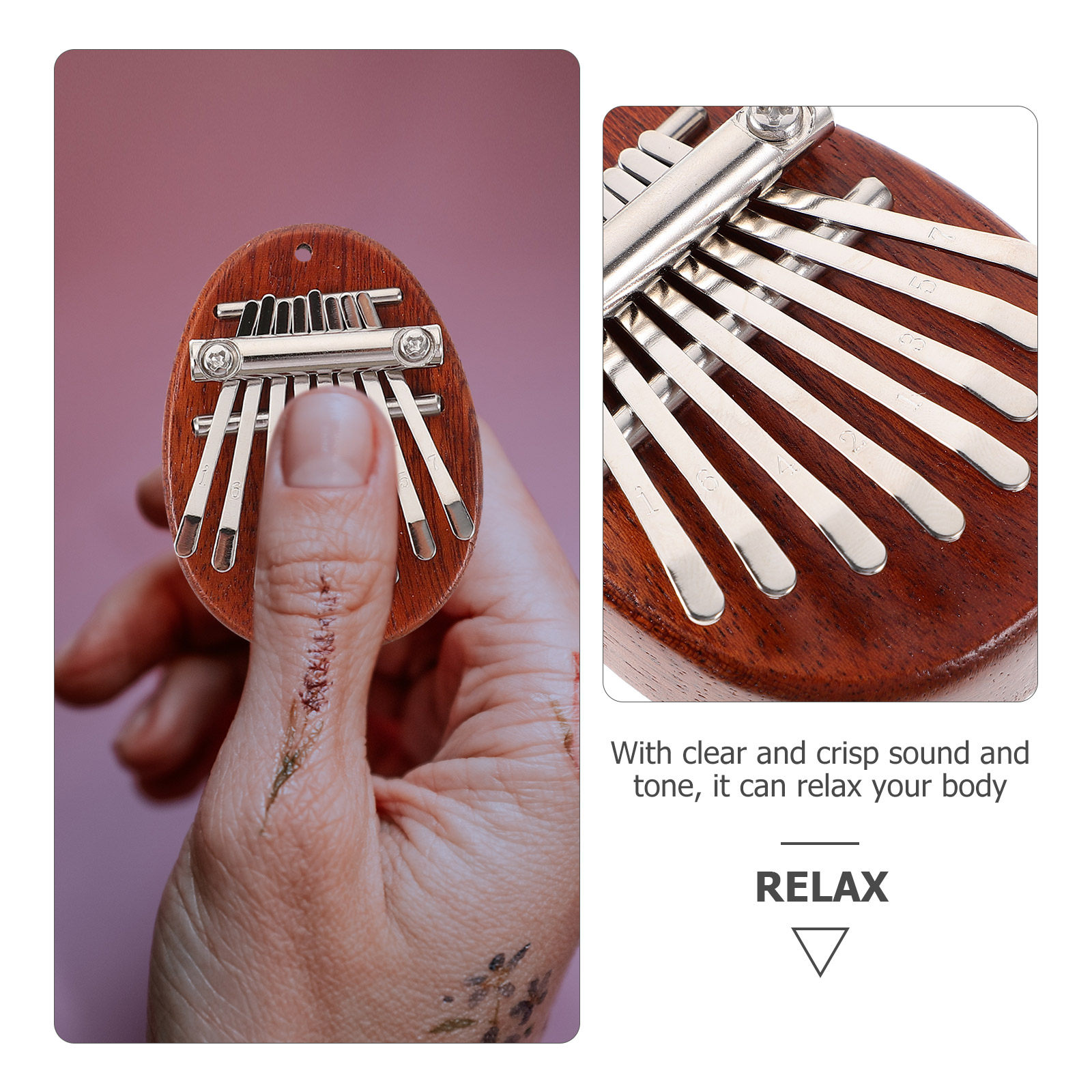 Набор мини-калимба из 8 клавиш – обзор и цена Musical Instrument Kalimba
