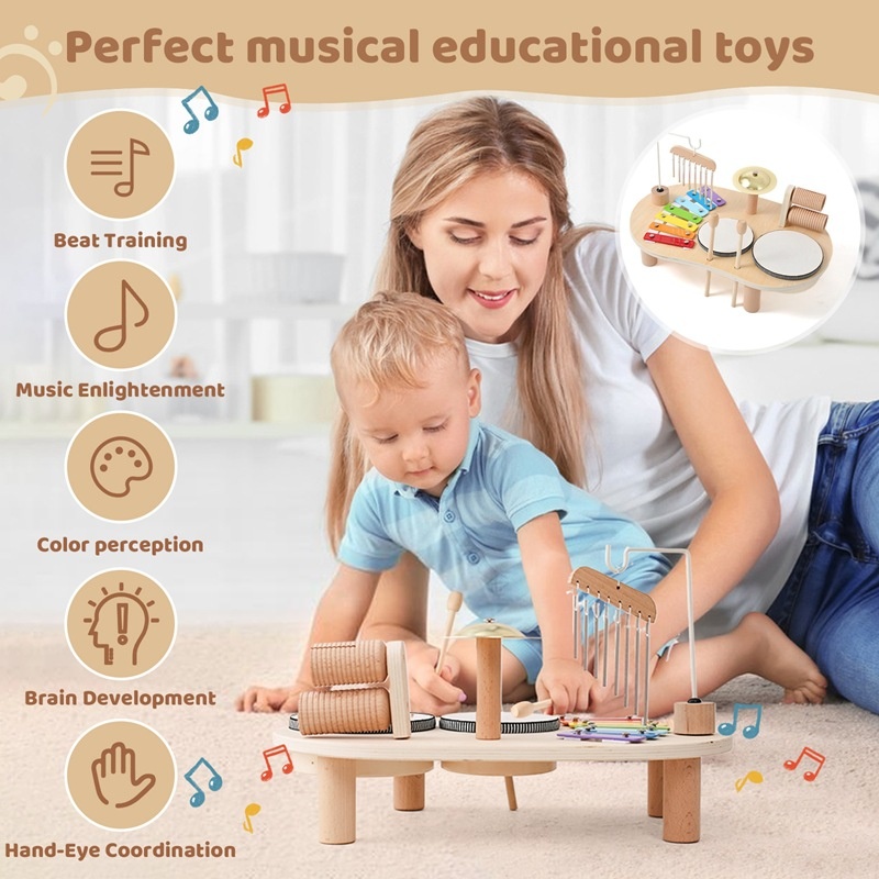 Детская развивающая игрушка La – обзор и цена Musical Instruments Game