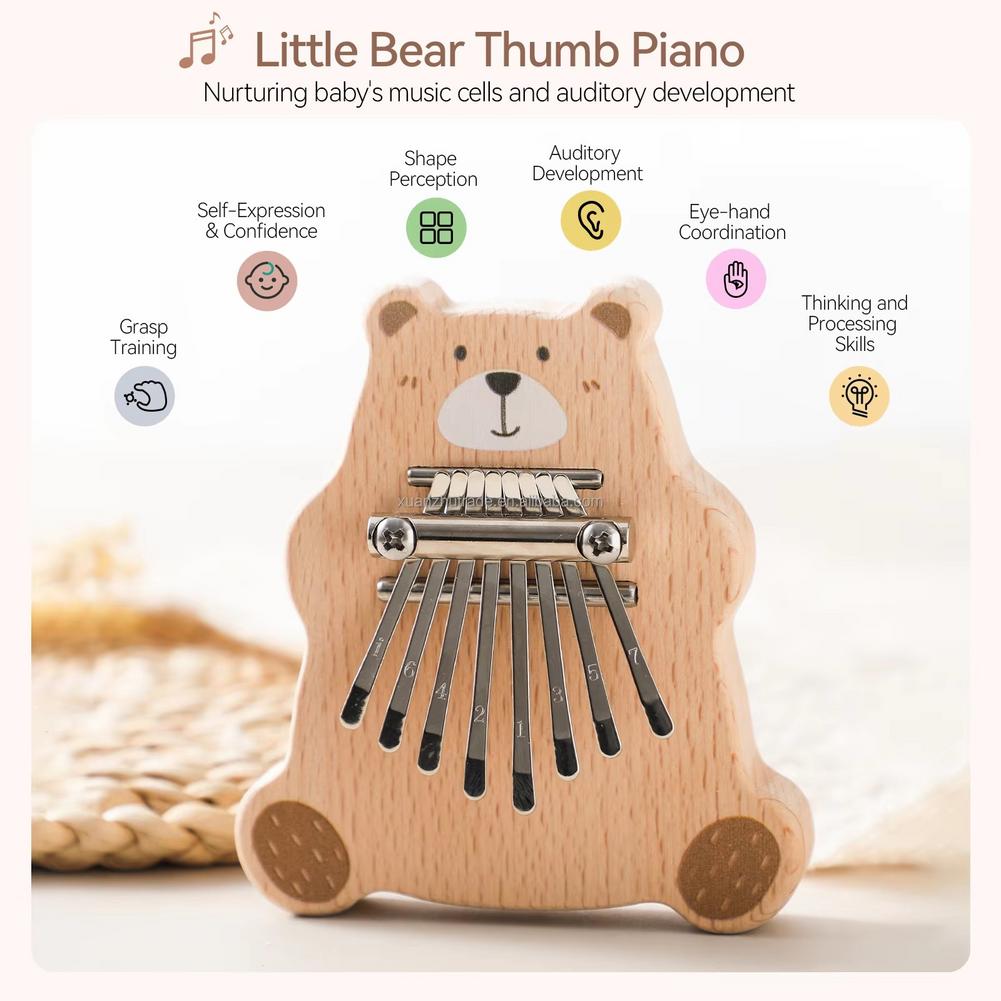 8-клавишная мини-калимба, порт – обзор и цена Musical Instrument Kalimba