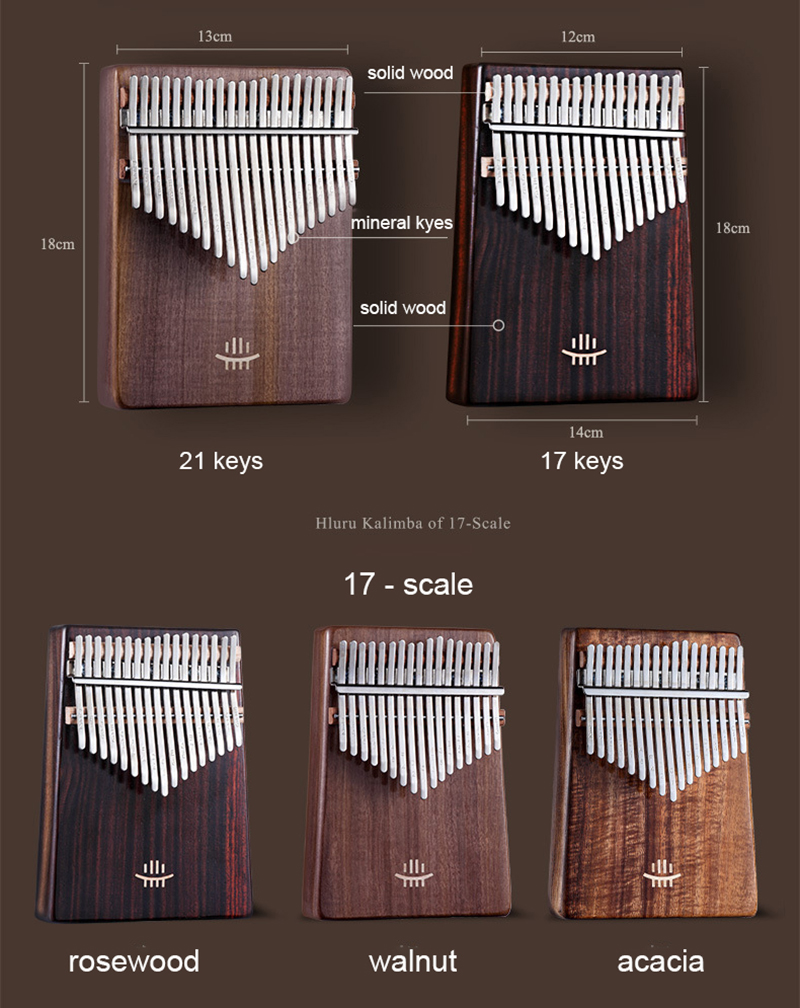 17 клавиш с отверстием, 21 кла – обзор и цена Musical Instrument Kalimba