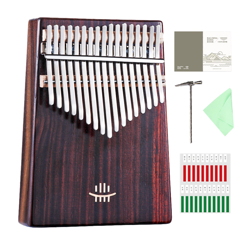 17 клавиш с отверстием, 21 кла – обзор и цена Musical Instrument Kalimba