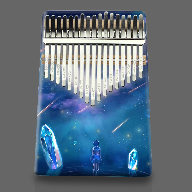 17-тональная калимба: цветное  – обзор и цена Musical Instrument Kalimba