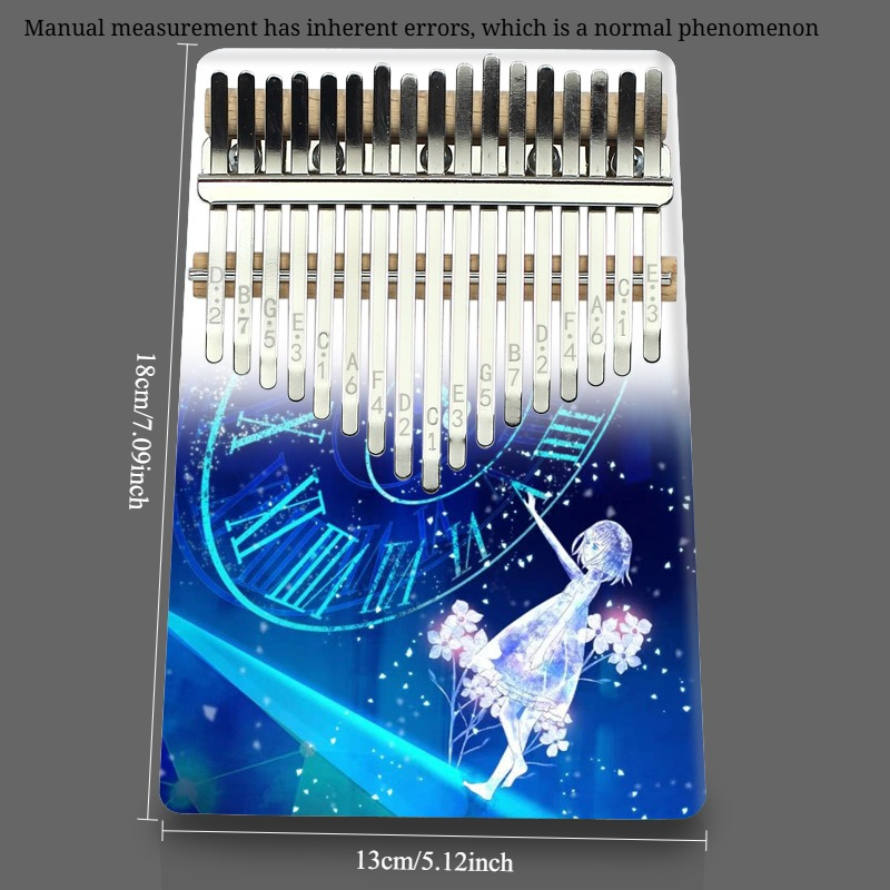 17-тональная калимба: цветное  – обзор и цена Musical Instrument Kalimba