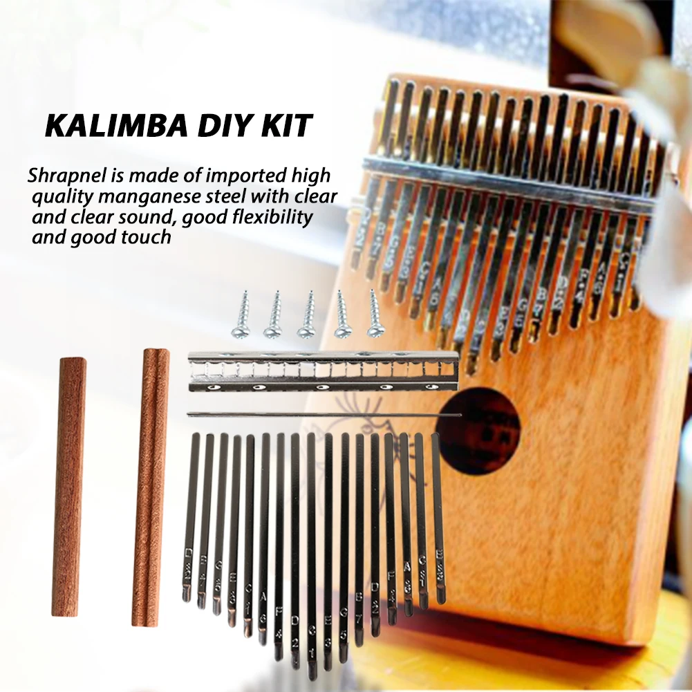 DIY 17-тональные клавиши Калим – обзор и цена Musical Instrument Kalimba