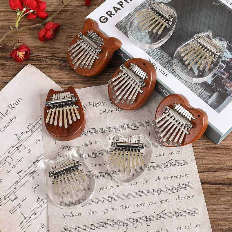 5*7 см 8 клавиш Калимба пианин – обзор и цена Musical Instrument Kalimba
