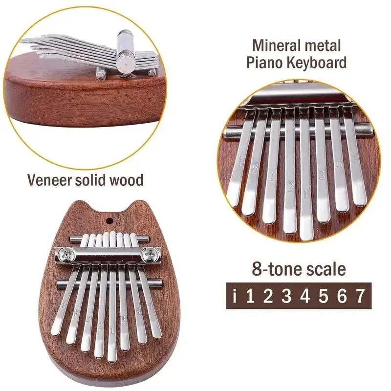 8-клавишная мини-деревянная ка – обзор и цена Musical Instrument Marimba