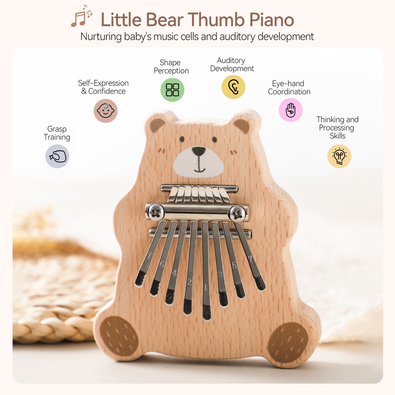 Игрушки Монтессори: Мини-калим – обзор и цена Musical Instrument Marimba